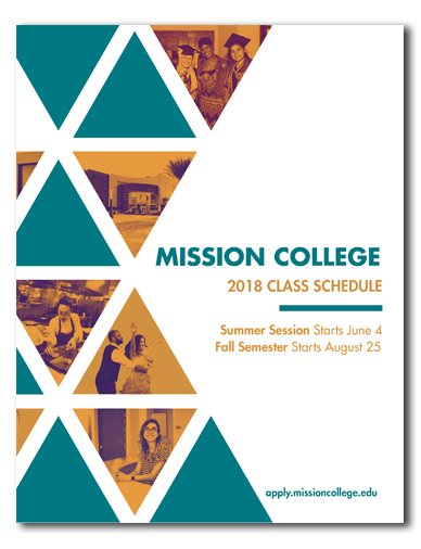 collage of students and building on cover