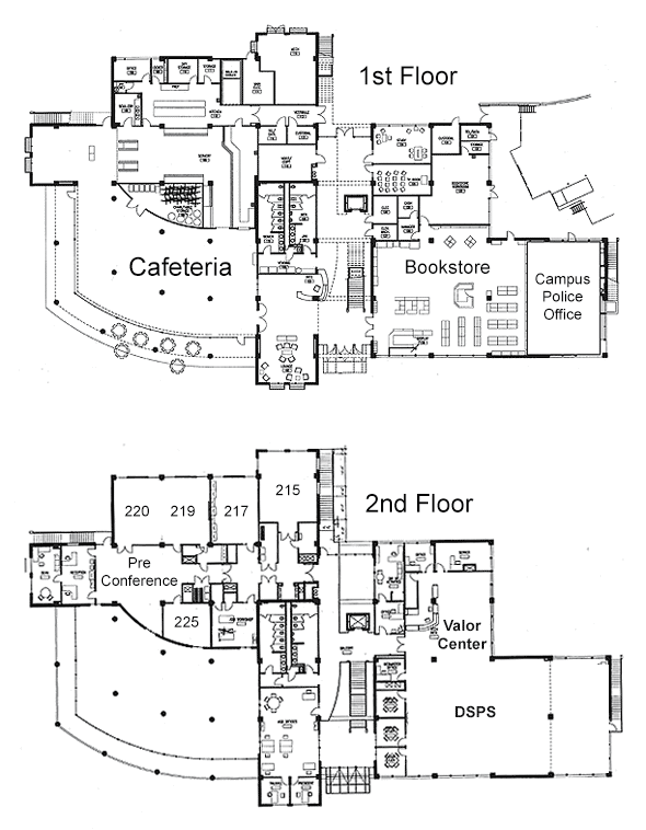 Campus Center rooms