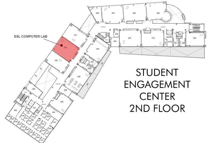 ESL Computer Lab Location