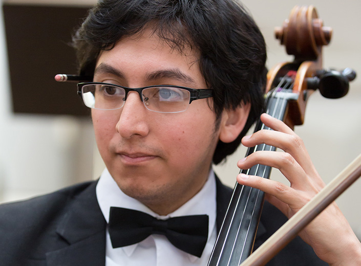 young musician