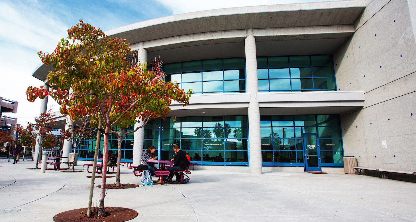 front of campus center