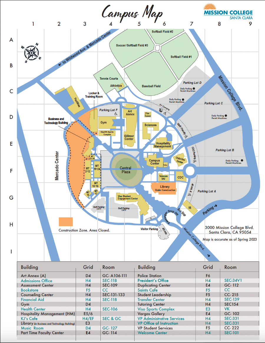 campus map - can also be downloaded via pdf above